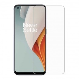 Case2go-ScreenprotectorgeschiktvoorOnePlusNordN100-TemperedGlass-CaseFriendly-Transparant