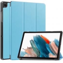 Case2go-TablethoesgeschiktvoorSamsungGalaxyTabA112025A92023-Tri-foldhoesmetautowakefunctie-87Inch-LichtBlauw