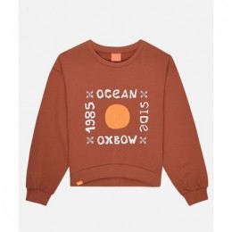 SweaterOxbowSweatshirtmetrondehalsenwijdeprintSARDA