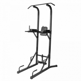 PowerTower-Pull-upStation-Dipstation-Belastbaartot120kg-Zwart-GorillaSports