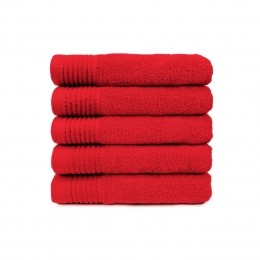 TheOneBadhanddoek450gram70x140cmRood5stuks