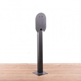 LaadpaalSquarevoorRatiolaadstation-Zwart-Beschadigd