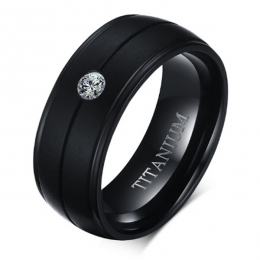 MendesherenringTitaniumBlackZircon-21mm