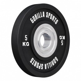 BumperPlate-Halterschijf-5kg-Gietijzer-50mm-GorillaSports