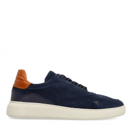 Donkerblauwesudesneakers