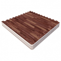 Vloermatten-Beschermingsmatten-6matten12eindstukken-Puzzelmat-DonkereHoutlook-GorillaSports