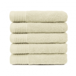 TheOneHanddoekDeluxe50x100550grIvory5stuks