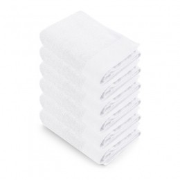 WalraSoftCottonBaddoek60x110cm550gramWhite-6stuks
