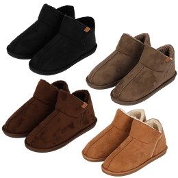 ApolloPantoffelsHerenBootsSuedeZwart-4142