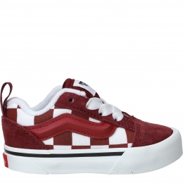 VansKnuSkoolElasticLaceSneakersJongensRood