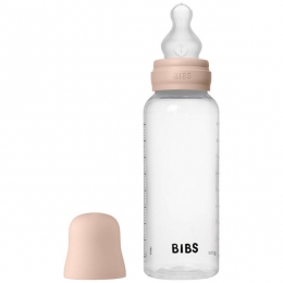 Bibsbabyflesmetsiliconenspeen-mediumflow270ml