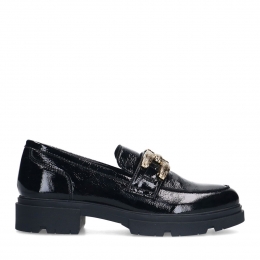 Zwartelaklerenloafers