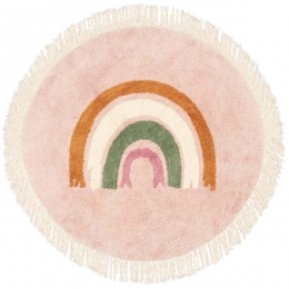 Prenatalvloerkleedregenboogrond