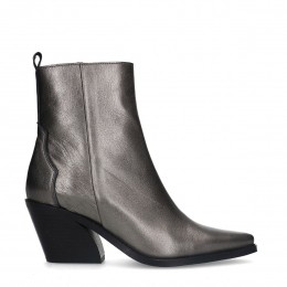 Zilverenlerencowboylaarzen