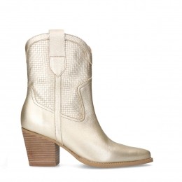 Goudkleurigelerencowboylaarzen