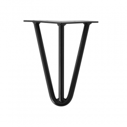 Stalenhairpinzwarthairpin12cmenhoogte20cm