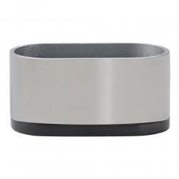 Stalenmeubelpootrvslookovaal6bij3cmenhoogte3cm