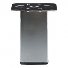 Stalenmeubelpootrvslookvierkant5bij5cmenhoogte10cm