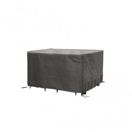 LeenBakker-OutdoorCoversPremiumHoes-TuinsetS-165x135x95Cm-Polypropyleen-Grijs