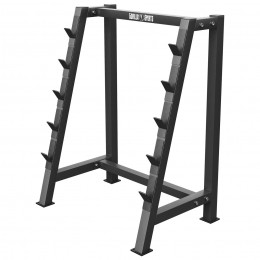 Halterrek-Standaardvoorhalterstangen-Zwart-GorillaSports