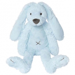 HappyHorseknuffelRabbitRichieBlue38cm