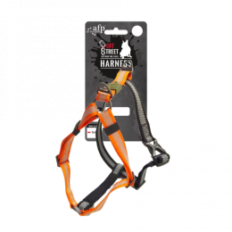 AFPOffStreetDogNon-pullHarnessTangerineM