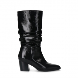 Zwartelerenlaklaarzenmethak