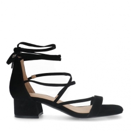 Zwartesudesandalenmethak