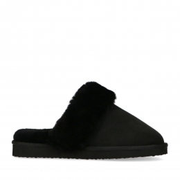 Zwartepantoffelsmetwollenvoering