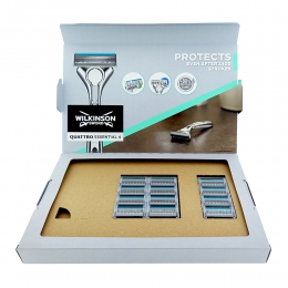 WilkinsonWilkinsonSwordQuattroTitaniumSensitiveScheermesjes-12stuks