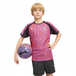 PUMANeymarJrCreativityTrainingsshirtKidsPaarsOranjeZwart