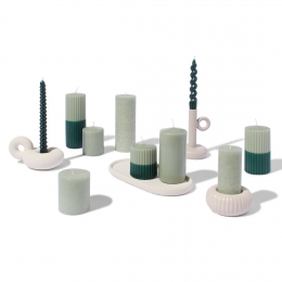 HEMALangehuishoudkaars22x22gedraaiddonkergroendonkergroen