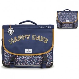 SchooltasPolFoxCARTABLEHAPPYBLUE38CM