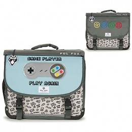 SchooltasPolFoxCARTABLEGAMER38CM