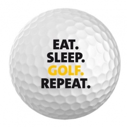 JUMBOSPORTSEatSleepGolfRepeatGolfbal