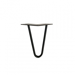 Stalenhairpinzwarthairpin12cmenhoogte15cm