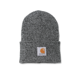 CarharttKnitCuffedBeanieBlackWhite-OneSize