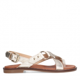 Goudenlerensandalen