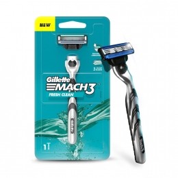 GilletteGilletteMach3Handle1RazorBladeFreshClean