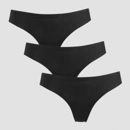 MPWomensMidRiseNoVPLThong3Pack-Black-M