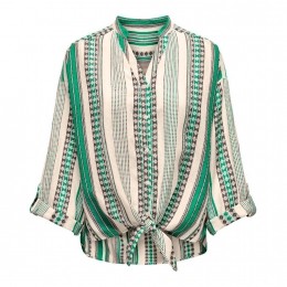 OnlyLouiseLongSleeveKnotShirt