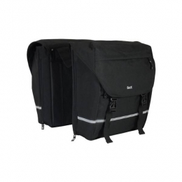 DubbelefietstasSPRTVZwarteBies30LZwart