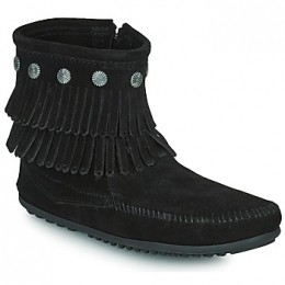 LaarzenMinnetonkaDOUBLEFRINGESIDEZIPBOOT