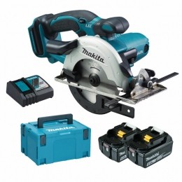 MakitaDSS501RTJ18VLi-IonAccuCirkelzaagSet2x50AhAccuInMbox-136mm