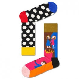 Happysocks3stuksRockYourSocksFriendSockActie