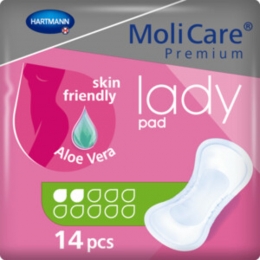 MolicarePremiumLadyPad2Druppels331mlAbsorptie14stuks