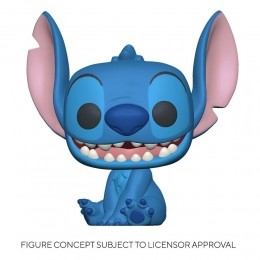 LiloStitchPOPDisneyVinylFigureSmilingSeatedStitch9cm