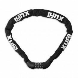 LynxCijferKettingslot-Zwart