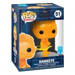 InfinitySagaPOPArtSeriesVinylFigureHawkeyeOrange9cm