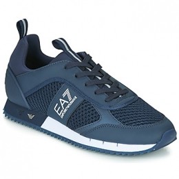 LageSneakersEmporioArmaniEA7BLACKWHITELACESU